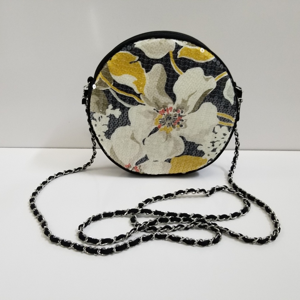 vera bradley evening bag dogwood shimmer crossbody - Picture 4 of 4